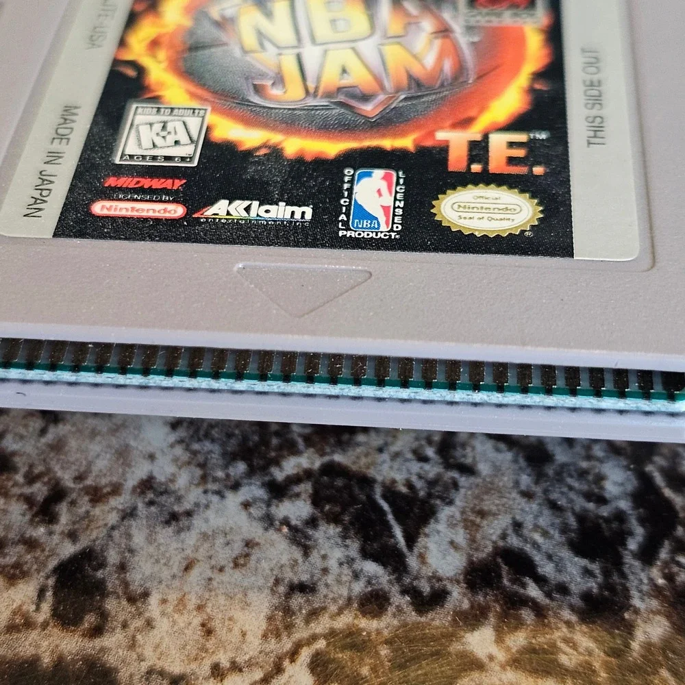 NBA Jam Tournament Edition Nintendo Game Boy Game Cartridge DMG-AJTE-USA Retro
